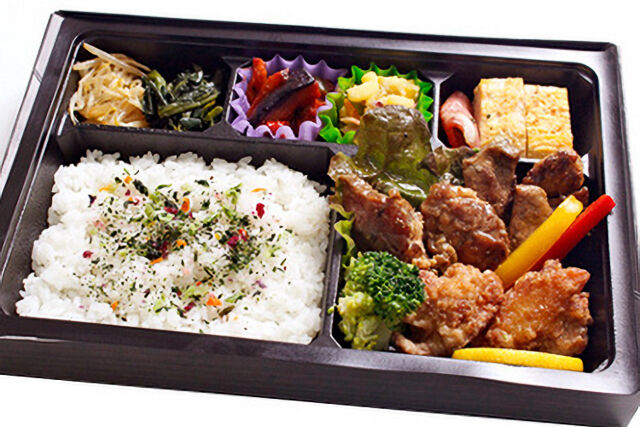 岡山和牛ハラミと地鶏唐揚げのコンビ弁当