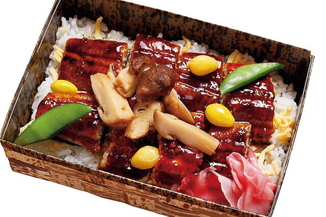 鰻と松茸の贅沢弁当
