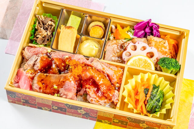 ローストビーフの肉増し御膳