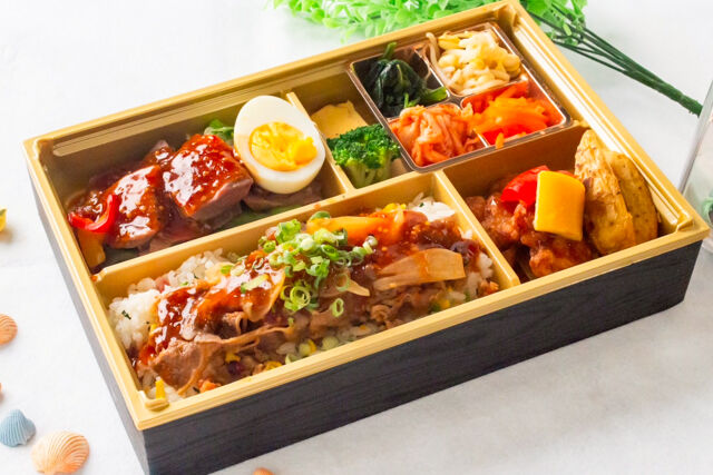 肉たっぷりご膳