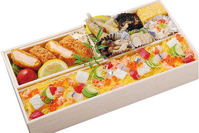 京風バラちらし・エビカツ御膳（通常）