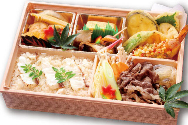 長浜直送鯛めしとすき焼き御膳