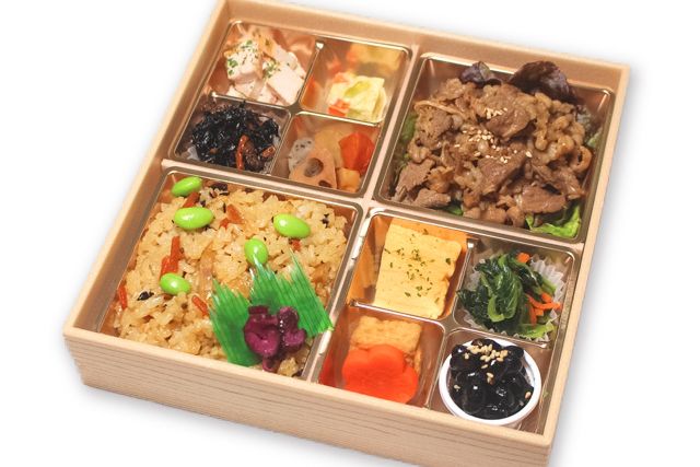 四季薫る炊き込みご飯と香ばし焼肉御膳