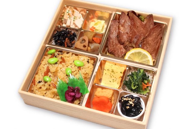 四季薫る炊き込みご飯と極み焼きステーキ御膳