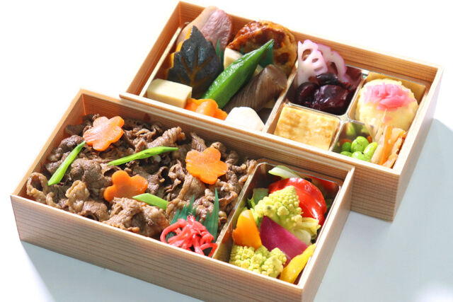 漢方和牛めし2段弁当