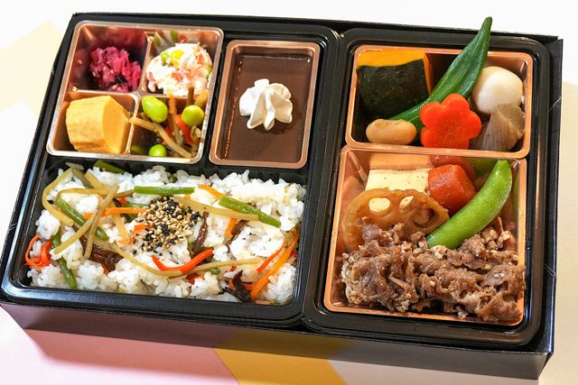 【春限定！】お肉約50g増量！特選牛すき焼きと旬の山菜ご飯御膳～うれしいデザート付き～