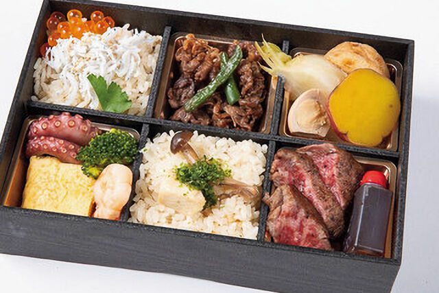 厳選牛六桝弁当