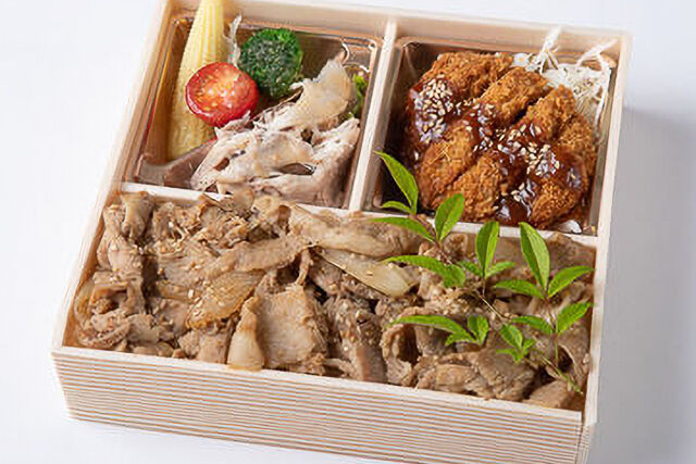 厳選ロースカツ＆焼肉カルビ重御膳