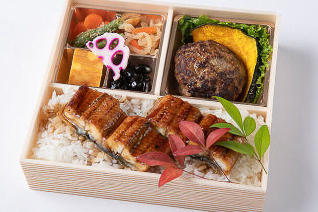 自家製和風ハンバーグ御膳【鰻重】