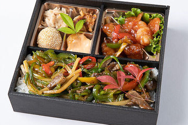 酢豚＆エビチリ＆チンジャオロース重御膳