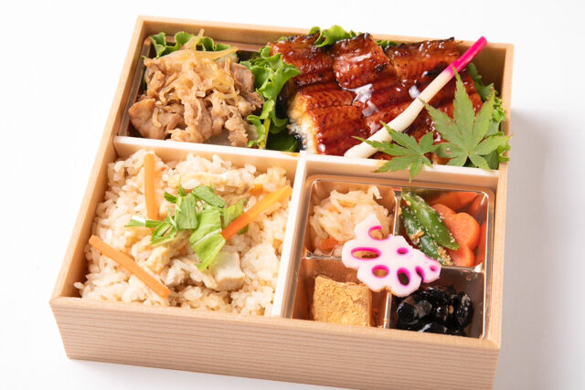 特上うなぎと炊き込み御膳（すきやき）