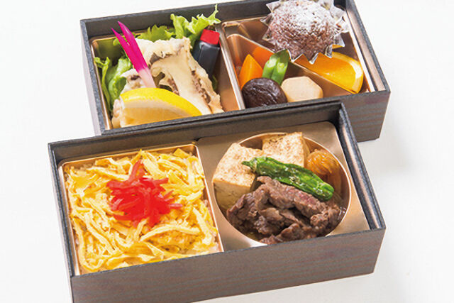 常陸牛すき焼き弁当（上）