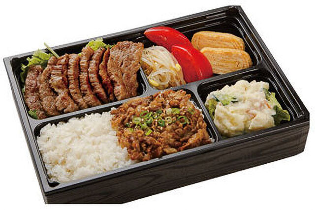 松阪牛カルビ＆松阪牛・神戸ビーフのしぐれ煮丼弁当