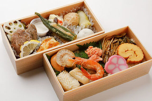 海鮮五目とローストビーフ御膳