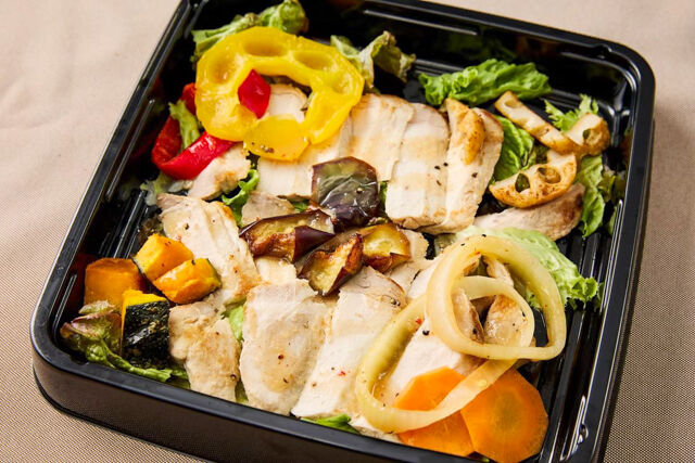 【プレート】豚ロースと野菜のグリル