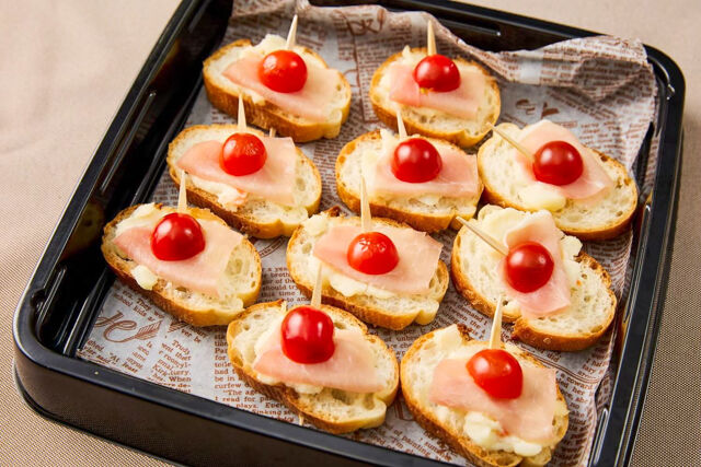 【プレート】生ハムのモンタディート