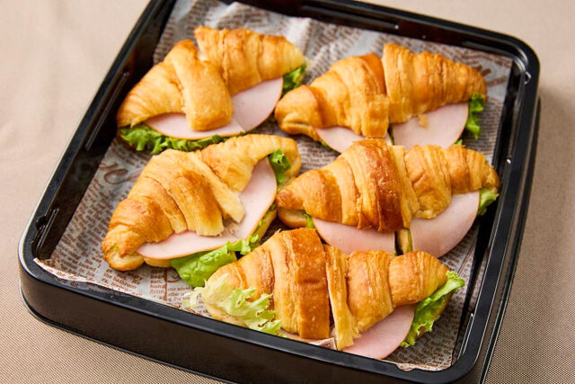 【プレート】クロワッサンサンド