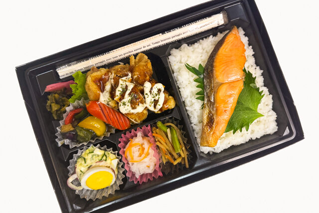 こってりチキン南蛮＆鮭の塩焼き