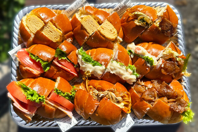 バターロールサンド