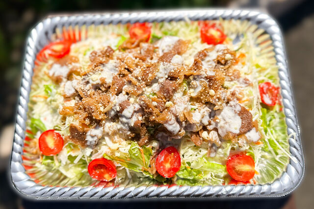 焼肉シーザーサラダ