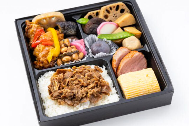 【川越割烹御膳】牛しぐれ煮ご飯と黒酢唐揚げ