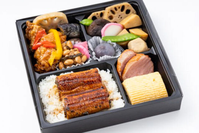 【川越割烹御膳】うな重と黒酢唐揚げ