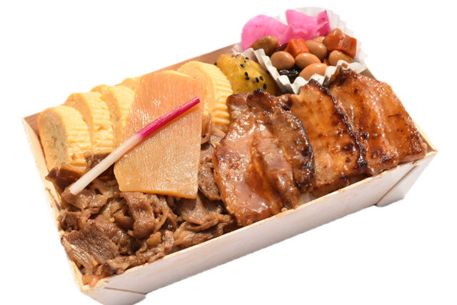 小江戸牛しぐれ 豚みそ弁当