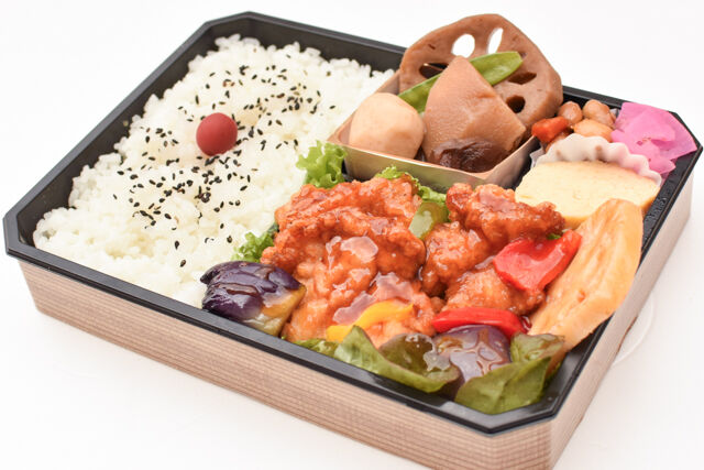 COEDO蔵の街 御膳（黒酢唐揚げ）