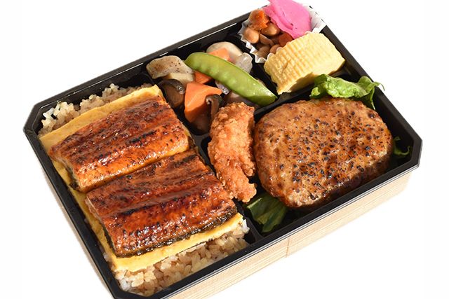 COEDO蔵の街 うなぎ御膳（特製ハンバーグ＆唐揚げ）