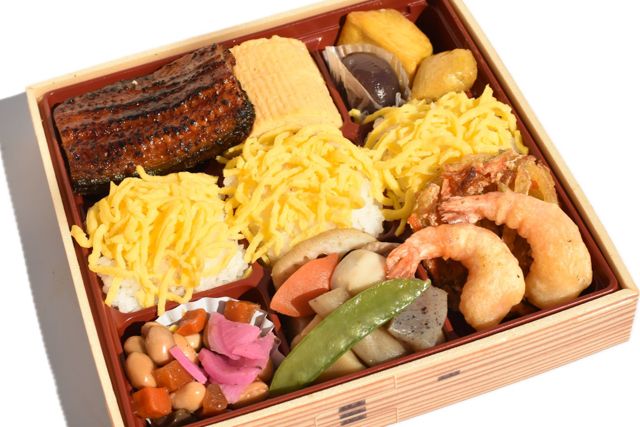 小江戸九彩幕の内（うなぎ・海老天）