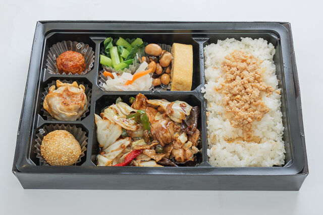 回鍋肉 中華幕の内弁当