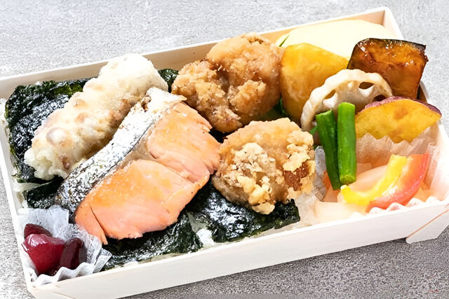 のり弁 唐揚げ＆鮭