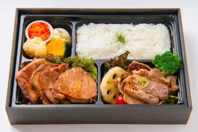 【特上】牛たん・カルビ焼き弁当