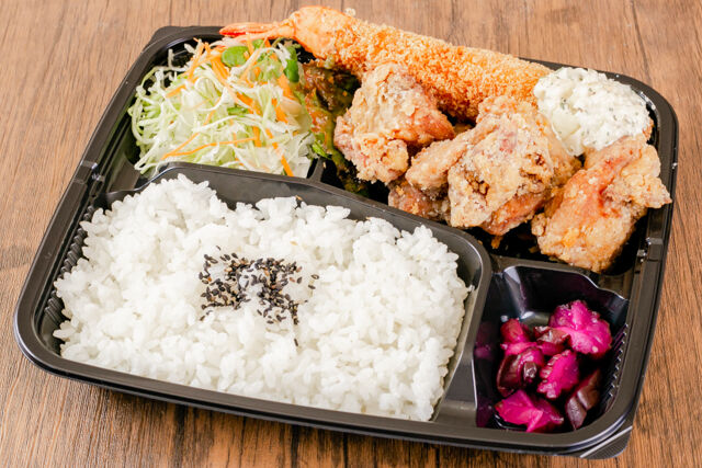 エビフライ弁当