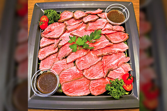 自家製ローストビーフ 和風おろしソース添え