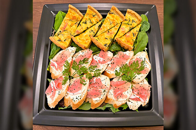 キッシュ＆カナッペ