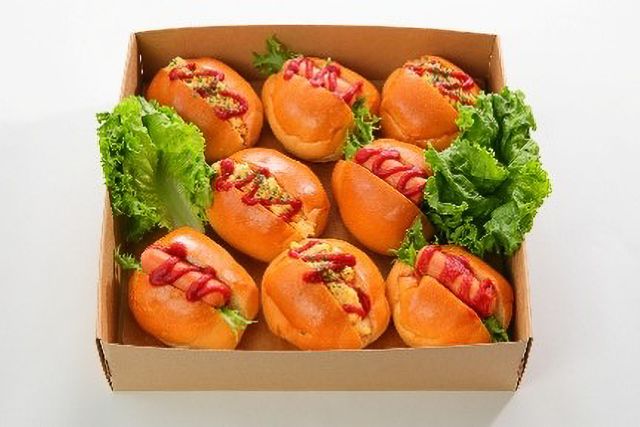 ロールパンサンドイッチ