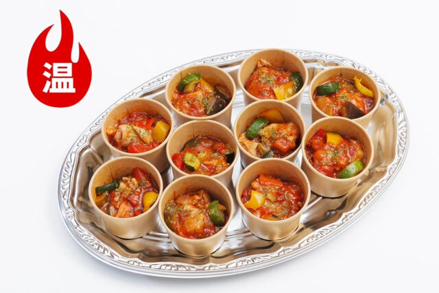 【温まる】チキンのラタトゥイユ仕立て