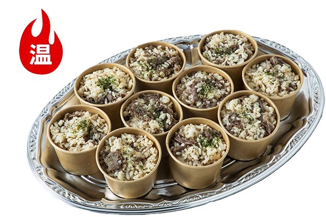 【温まる】ステーキハウスのビーフピラフ