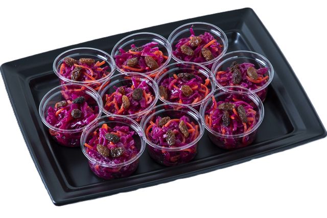 紫キャベツとニンジンのラペ