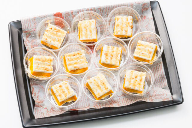 カボチャのタルト