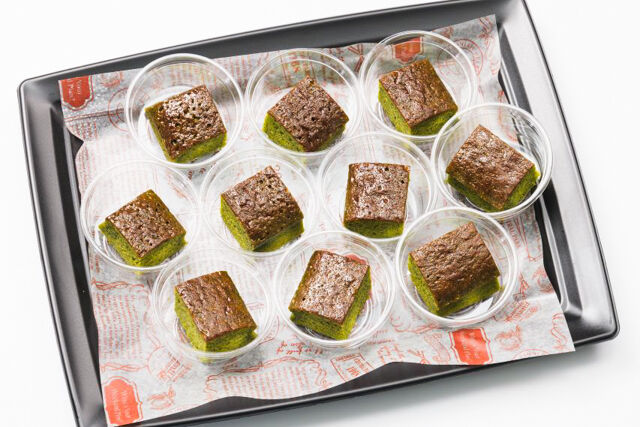 抹茶のブラウニー