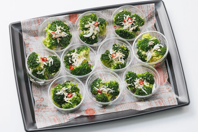 ブロッコリーとシラスのアーリオオーリオ