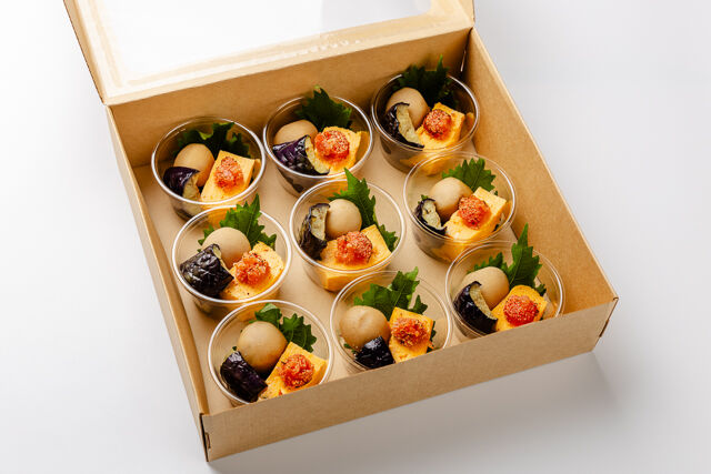 ブランド紅花卵のだし巻き＆うま煮