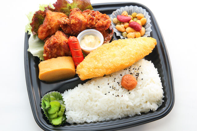 モモから・白身魚弁当