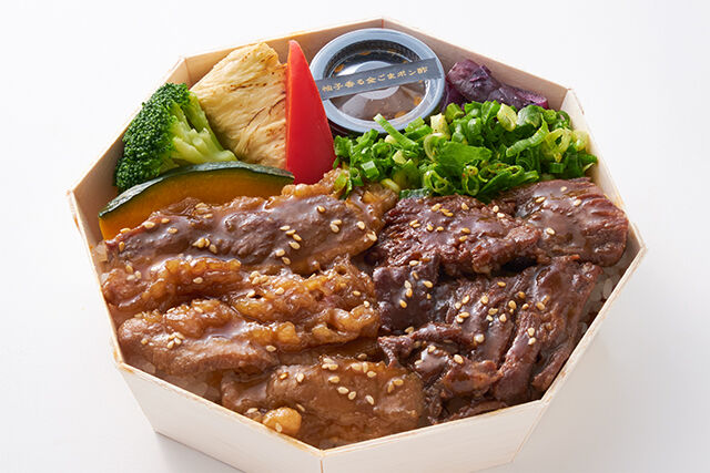 京風焼肉重 ハラミ＆カルビ