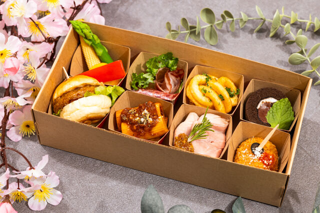 ≪おひとり様セット≫小分けブッフェさくら スタンダードプラン