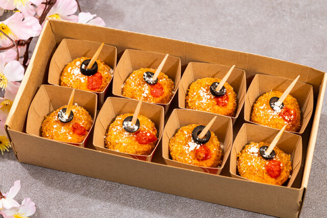 濃厚チーズのリゾットフライ