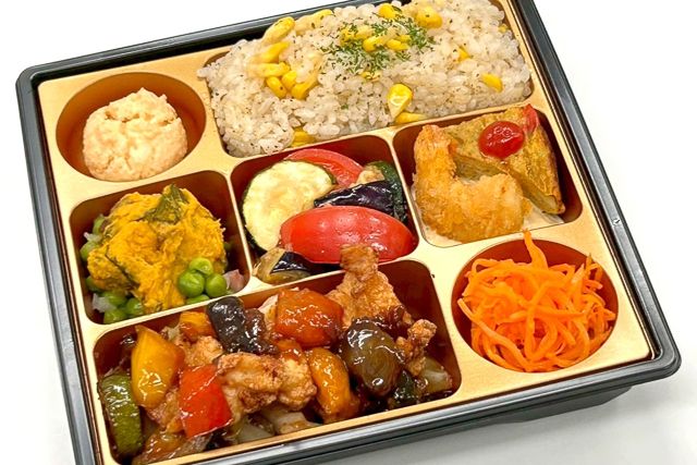 夏のプティコース弁当 国産鶏むね肉のフリット