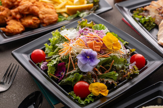 グリーンサラダ（シーザードレッシング）